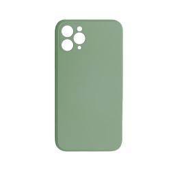 Capa de Silicone Mole para Apple iPhone 11 Pro Verde Capa de Silicone Mole para Apple iPhone 11 Pro Verde